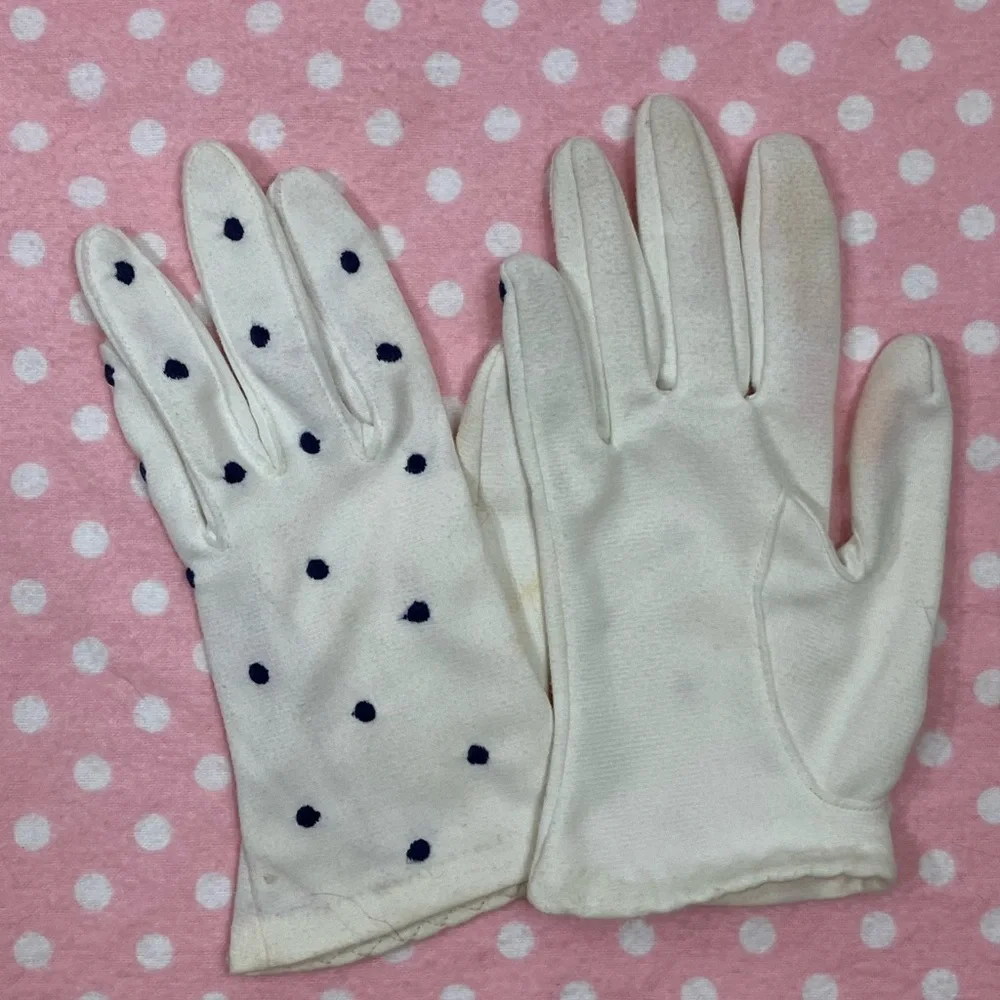 Polka Dot Gloves